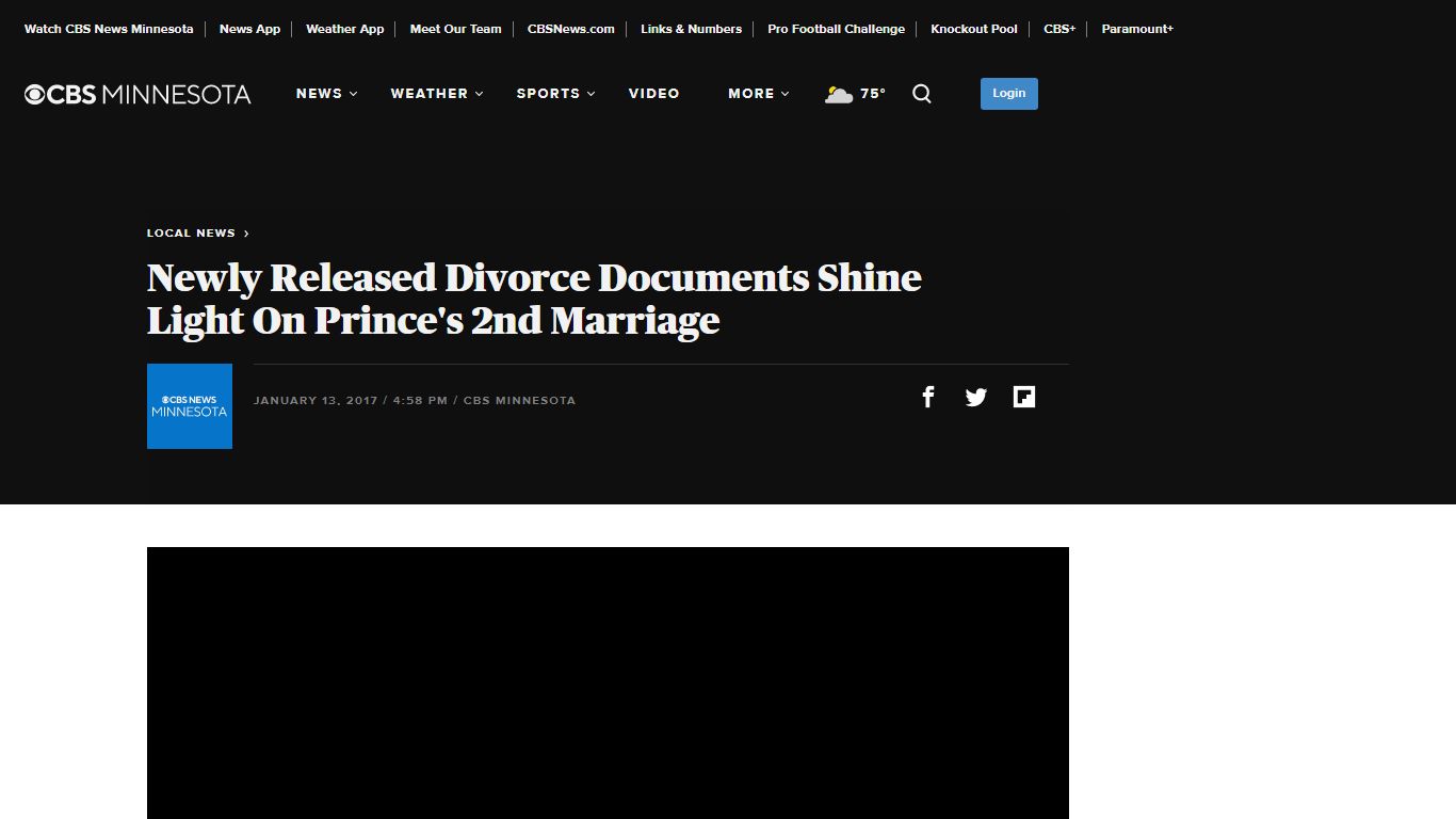 Newly Released Divorce Documents Shine Light On Prince's 2nd Marriage